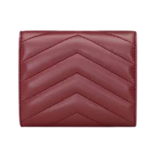 Cassandre Matelassé Mehrfach-Falt-Geldbörse aus Lammleder 10.5cm – Bild 2