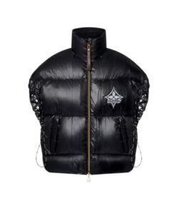 Daunenweste Schwarz