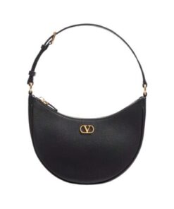 Grainy Kalbsleder Schwarz 20cm