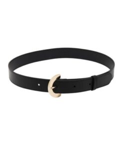 C schwarzes Leder 2.8cm