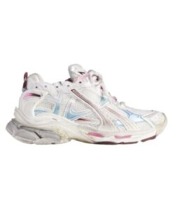 Runner Weiß/Braun/Blau/Rosa/Grau