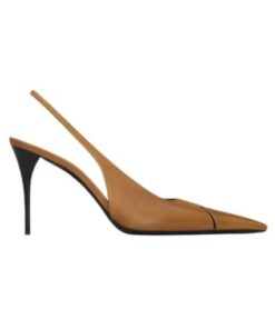 Slingback Macadamia 9 cm