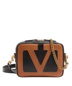 Crossbody Schwarz/Gewürz 20 cm