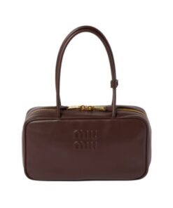 Heideholz Lederhand mit Henkel 17cm