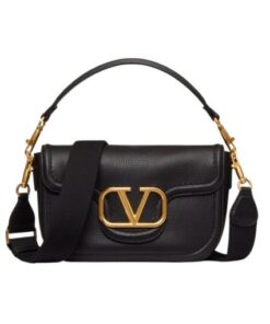 Genarbtes Kalbsleder Schwarz 23.5cm