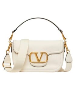 Genarbtes Kalbsleder Ivory 23.5cm