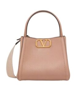 Genarbtes Kalbsleder Rose Cannelle 19cm