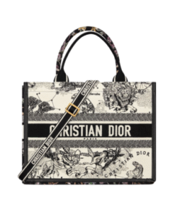 Book Tote Latte/Schwarz 36 cm