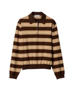 Cotton Knit Beige/Braun