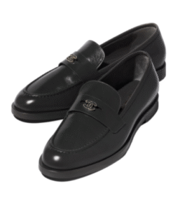 Schwarze Loafer