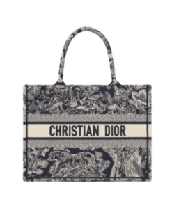 Book Tote Blau/Beige 36 cm