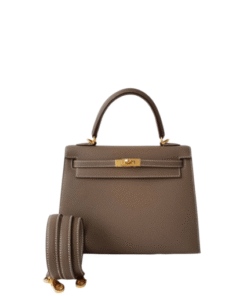 Kelly Epsom 25  Etoupe goldener