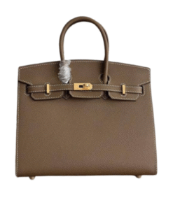 Birkin 25 Etoupe/Epsom Gold
