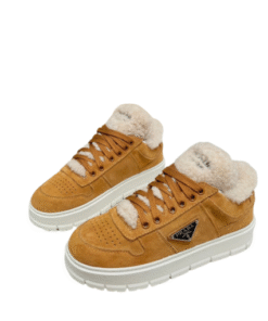 Suede Platform Braun