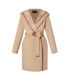 Belted Double Face Kamelbraun