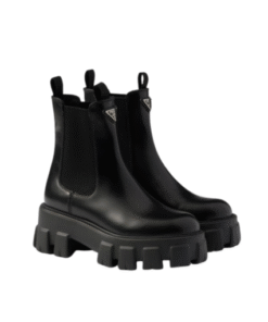 Monolith Gebürstetes Leder Schwarz