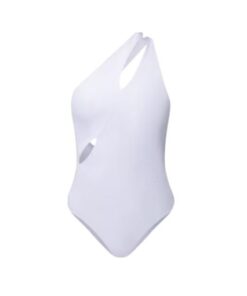 Asymmetrical Cut-Out Weiß