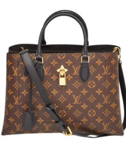 Monogram Canvas Flower Tote 35