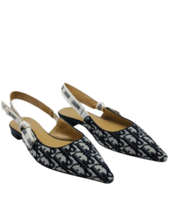 Ballerinas Weiß/Blau