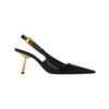 Slingback Schwarz 7.5 cm
