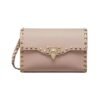 Kalbsleder Crossbody Puder 22.5cm