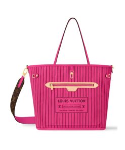 Bandoulière Inside Out MM Tote-Tasche in Rosa 31cm