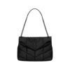 Puffer Medium aus Nappaleder 35cm