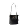 Die schwarze Ledertasche 22.5cm