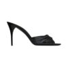 Babylone Mules aus glattem Leder 9cm
