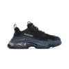 Triple S Clear Sole Schwarz