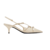 Slingback-Pumps mit Schnalle