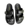 Schwarze Sandalen