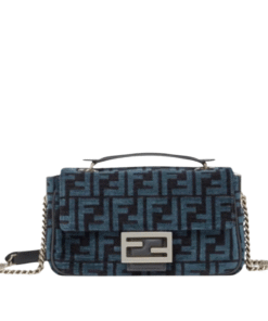 Baguette Chain Midi Dunkelblau 24 cm