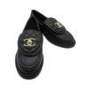 Schwarze Loafer