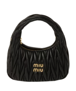 Wander Matelasse Nappa Schwarz 20 cm