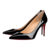 85 mm Pumps Patent Calf Leather Schwarz