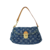 Mini Pleaty Monogram Denim 26 cm